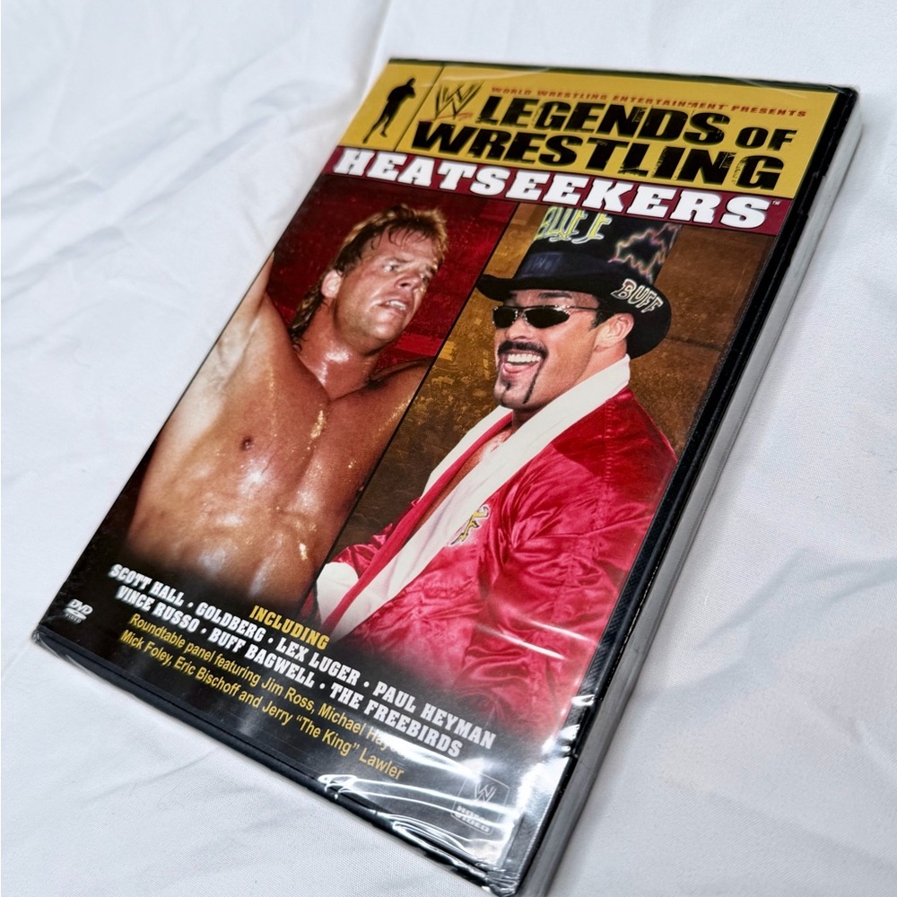 WWE Legends of Wrestling Collection 3-Disc DVD Set Slipcover Case - Picture 10 of 10